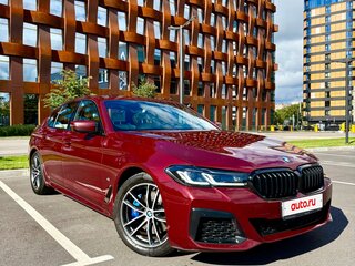 2021 BMW 5 серии Long 530Li xDrive VII (G30/G31/G38) Рестайлинг, красный, 5700000 рублей, вид 2