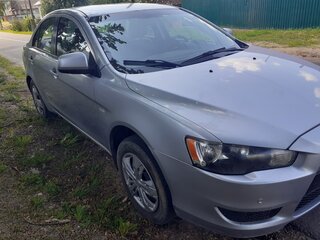 2009 Mitsubishi Lancer X, серебристый, 510000 рублей, вид 3