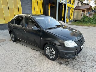 2012 Renault Logan I Рестайлинг, чёрный, 75000 рублей, вид 2