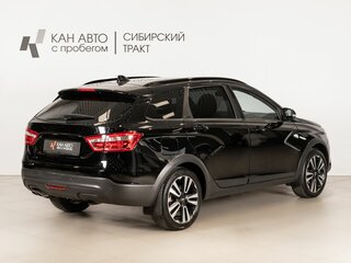 2021 Lada (ВАЗ) Vesta SW Cross I, чёрный, 1129658 рублей, вид 3