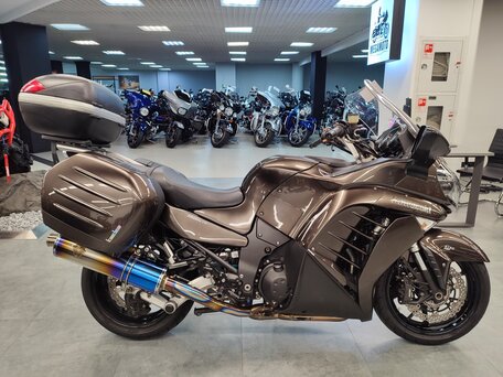 2010 Kawasaki GTR 1400 (Concours 14), коричневый, 890000 рублей, вид 1