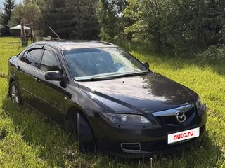 2006 Mazda 6 I (GG) Рестайлинг, чёрный, 410000 рублей, вид 2