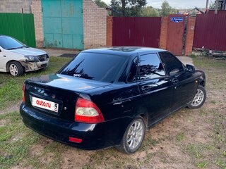 2011 Lada (ВАЗ) Priora I, чёрный, 175000 рублей, вид 4