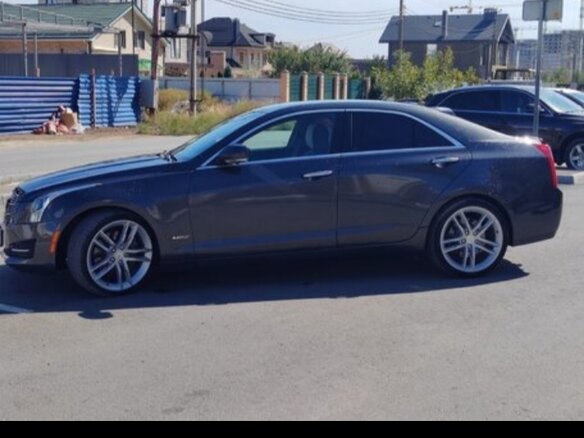 2015 Cadillac ATS I Рестайлинг, серый, 1350000 рублей - вид 4