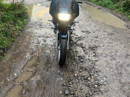 1995 Yamaha XJ600, фиолетовый, 270000 рублей, вид 1