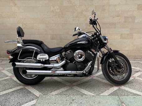 2008 Yamaha XVS1100, чёрный, 680000 рублей, вид 2