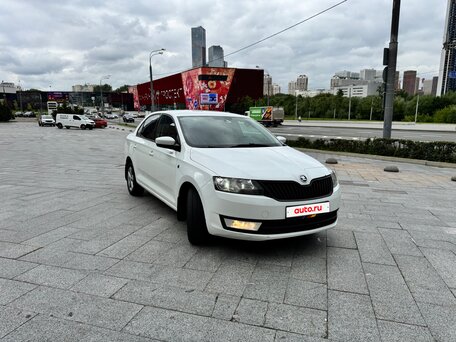2014 Skoda Rapid I, белый, 835000 рублей, вид 3