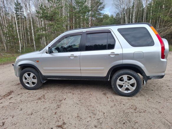 2003 Honda CR-V II, серебристый, 650000 рублей - вид 3