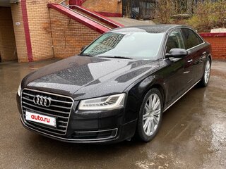 2014 Audi A8 Long III (D4) Рестайлинг, чёрный, 2800000 рублей, вид 1