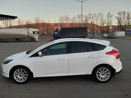 2013 Ford Focus III, белый, 630000 рублей, вид 1
