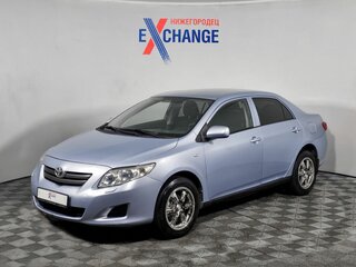 2007 Toyota Corolla X (E140, E150), голубой, 551000 рублей, вид 1