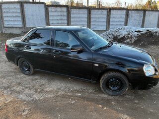 2008 Lada (ВАЗ) Priora I, чёрный, 210000 рублей, вид 4