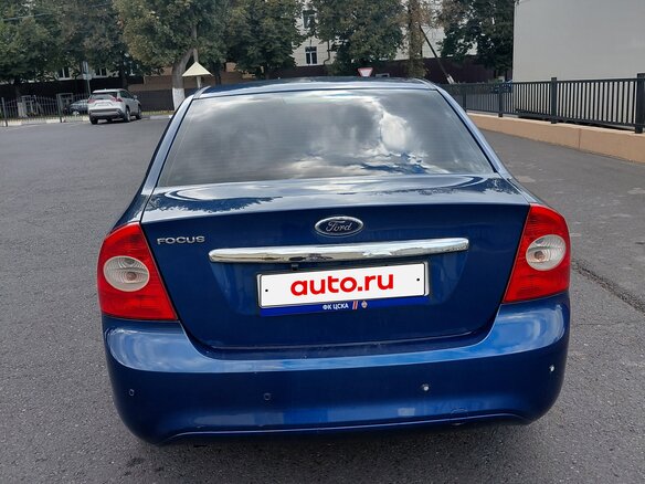 2008 Ford Focus II Рестайлинг, синий, 450000 рублей - вид 3