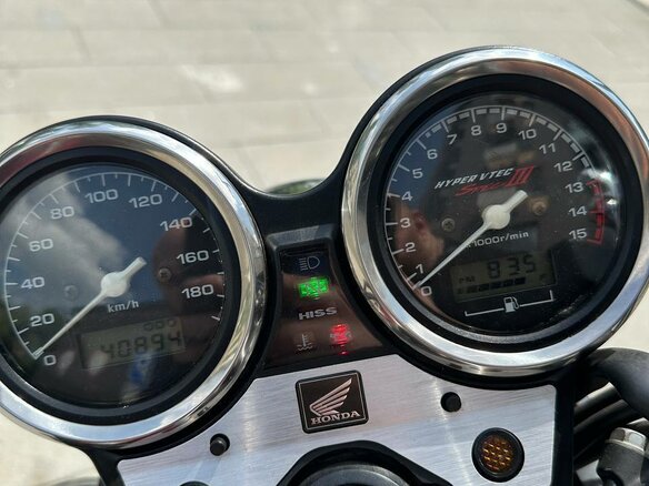2006 Honda CB 400 Super Four, красный, 350000 рублей - вид 11