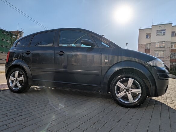 2001 Audi A2, фиолетовый, 490000 рублей - вид 4