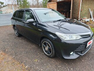 2017 Toyota Corolla Fielder XI (E160, E170, E180) Рестайлинг 1, чёрный, 1550000 рублей, вид 1