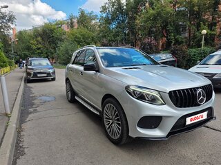 2017 Mercedes-Benz GLE 350 d I (W166), серебристый, 3600000 рублей, вид 3