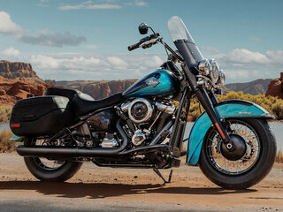 2026 Harley-Davidson Heritage, голубой, 3650000 рублей, вид 1