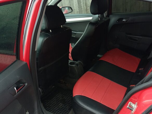 2008 Opel Astra H Рестайлинг, красный, 210000 рублей - вид 20