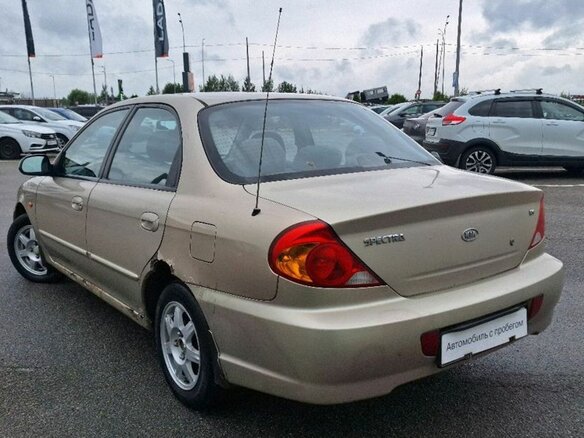 2009 Kia Spectra I Рестайлинг 2, серебристый - вид 5