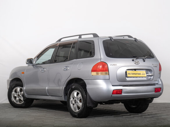 2008 Hyundai Santa Fe Classic Classic, серебристый, 699000 рублей - вид 4