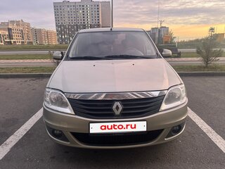 2011 Renault Logan I Рестайлинг, бежевый, 529000 рублей, вид 3