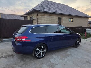2019 Peugeot 308 II Рестайлинг, синий, 1490000 рублей, вид 4