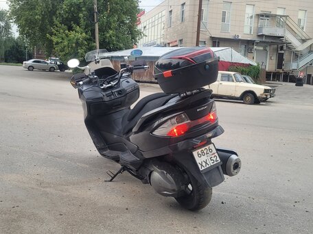 2011 Suzuki Burgman (SkyWave) 250, чёрный, 210000 рублей, вид 4