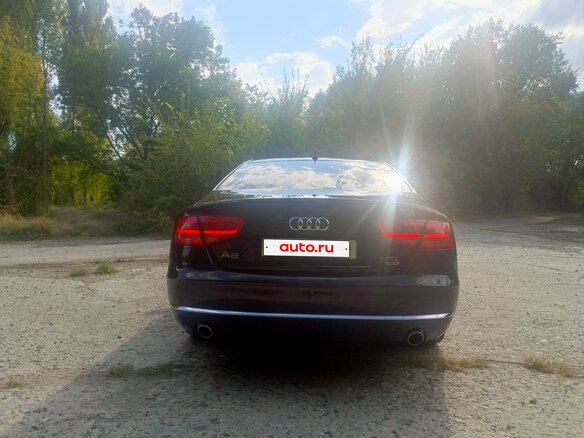 2012 Audi A8 III (D4), чёрный, 1800000 рублей - вид 4