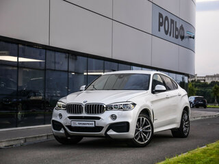 2018 BMW X6 40d II (F16), белый, 4109000 рублей, вид 1