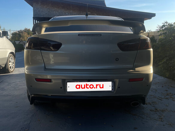 2007 Mitsubishi Lancer X, бежевый - вид 6