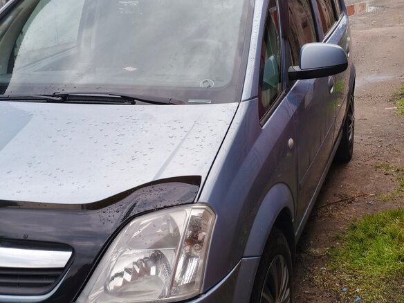 2008 Opel Meriva A Рестайлинг, голубой, 460000 рублей