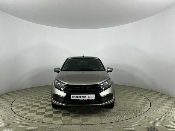 2022 Lada (ВАЗ) Granta I Рестайлинг, серый - вид 1