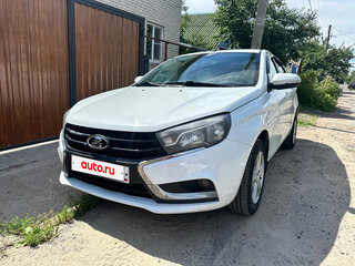 2017 Lada (ВАЗ) Vesta I, белый, 630000 рублей, вид 2