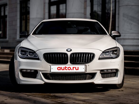 2015 BMW 6 серии 640i xDrive III (F06/F13/F12) Рестайлинг, белый - вид 2