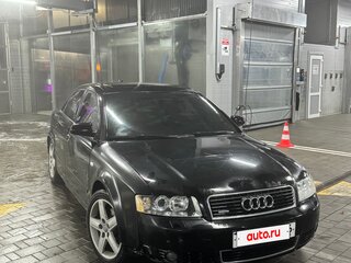 2004 Audi A4 II (B6), чёрный, 450000 рублей, вид 2