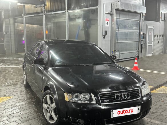 2004 Audi A4 II (B6), чёрный, 450000 рублей - вид 1
