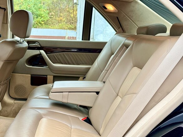 1998 Mercedes-Benz S-Класс 600 Long III (W140) Рестайлинг, чёрный, 11900000 рублей - вид 20