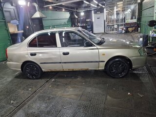 2005 Hyundai Accent ТагАЗ II, бежевый, 250000 рублей, вид 2