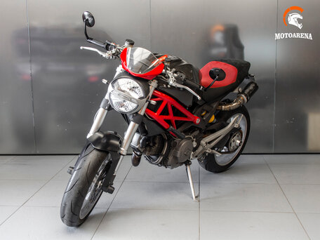 2010 Ducati Monster 1100, пурпурный, 610586 рублей, вид 3