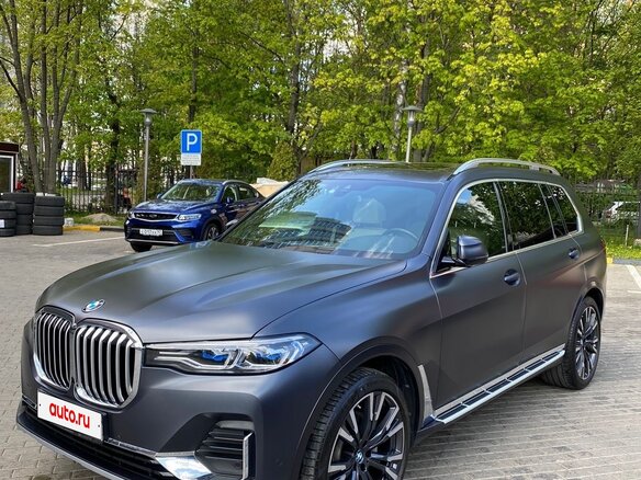 2019 BMW X7 40i I (G07), серый, 6500000 рублей