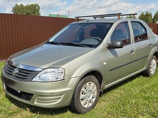 2011 Renault Logan I Рестайлинг, бежевый, 450000 рублей, вид 3
