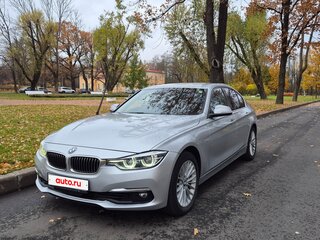2017 BMW 3 серии 318i VI (F3x) Рестайлинг, серебристый, 1700000 рублей, вид 3
