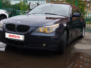 2005 BMW 5 серии 520i V (E60/E61), синий, 950000 рублей, вид 3