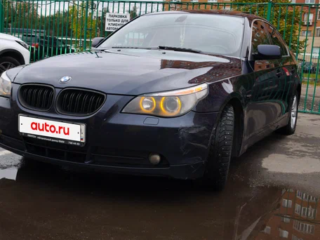 2005 BMW 5 серии 520i V (E60/E61), синий, 950000 рублей, вид 3