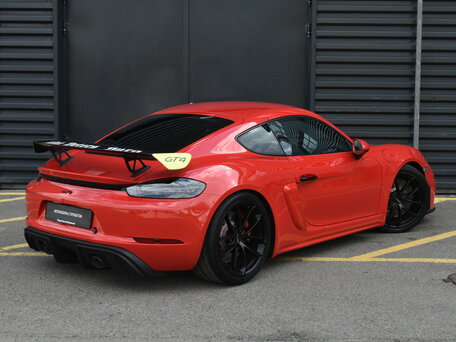 2021 Porsche Cayman GT4 II 718 (982), красный, 12490000 рублей, вид 3