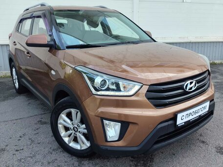2019 Hyundai Creta I, коричневый, 1660000 рублей, вид 4