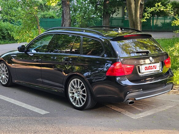 2009 BMW 3 серии 320d V (E90/E91/E92/E93) Рестайлинг, чёрный, 1399999 рублей - вид 6