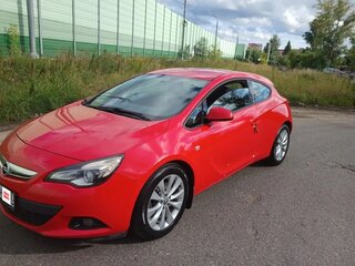 2012 Opel Astra GTC J Рестайлинг, красный, 700000 рублей, вид 1