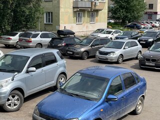2006 Lada (ВАЗ) Kalina I, синий, 130000 рублей, вид 4